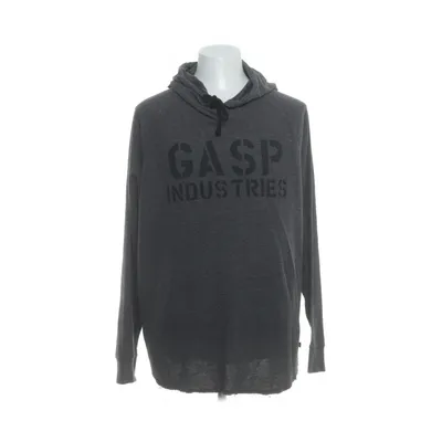 Huvtröja (Grå) från Gasp Bomull, Polyester
