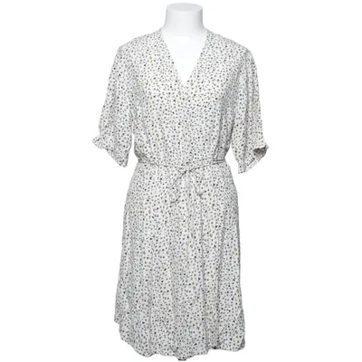 Robe portefeuille (Blanc, Multicolore) de Boii Viscose