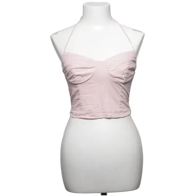 Crop top (Pink) fra Bershka Bomuld