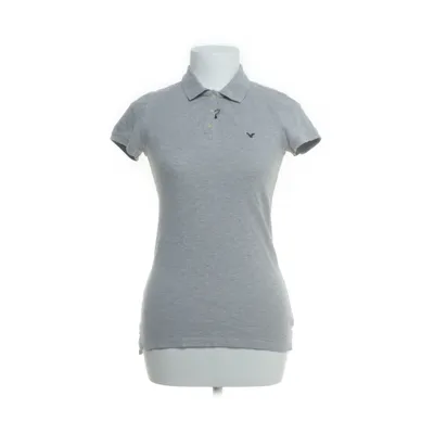 Pikétröja (Grå) från American Eagle Outfitters Bomull, Elastan