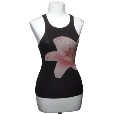 Débardeur (Noir, Rose) de Cropp Élasthane, Viscose