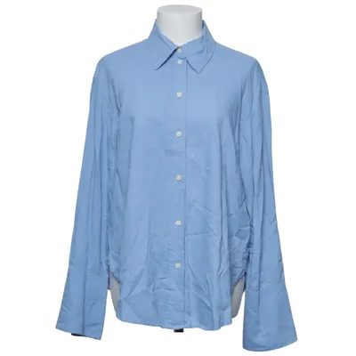 Shirt (Blue) from H&M Modern Classic Linen, Viscose
