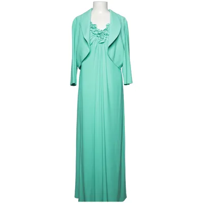 Aftenkjole (Tia selskabskjole med bolero) fra Tia Acetat, Elastan, Polyester