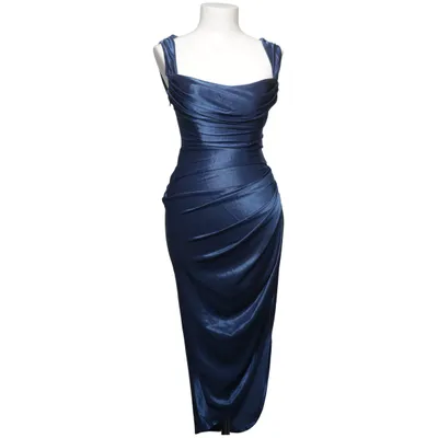 Cocktailklänning (Blå) från ASOS Design Elastan, Polyester