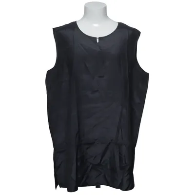 Tank Top (Black) from Sempre Priu Polyester, Viscose