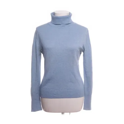 Turtleneck (Blue) from Adagio Cashmere, Silk