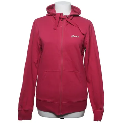 Hoodie (Red) from Asics Cotton, Elastane, Polyester