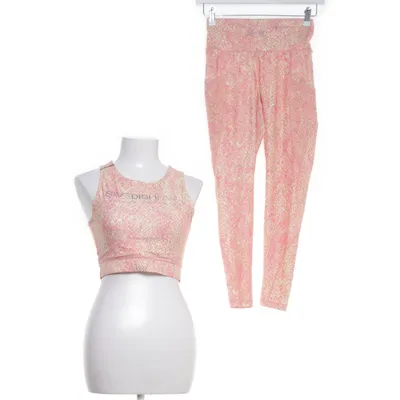 Sportswear set (Green, Pink, Multicolored) from Swedish Fall Elastane, Polyester
