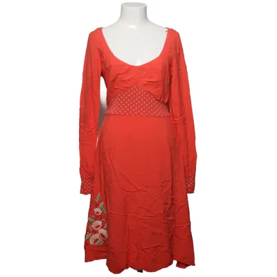 Jurk (Oranje) van Blutsgeschwister Elastaan, Polyester, Viscose