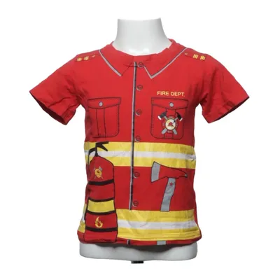 T-shirt (Fireman) von Softer Days Baumwolle