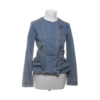 Spijkerjas (Blauw) van KappAhl Katoen, Elastaan, Polyester