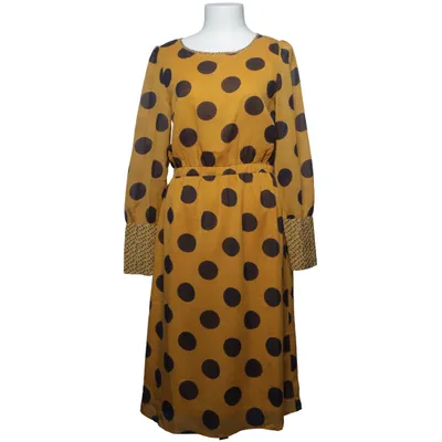 Robe (Jaune, Noir) de Long Island Polyester