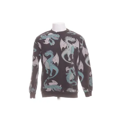 Sweatshirt (Zwart, Meerkleurig) van H&M Kids Katoen, Polyester
