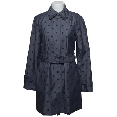 Trench coat (Blue) from Banana Republic Cotton, Polyester, Polyurethane