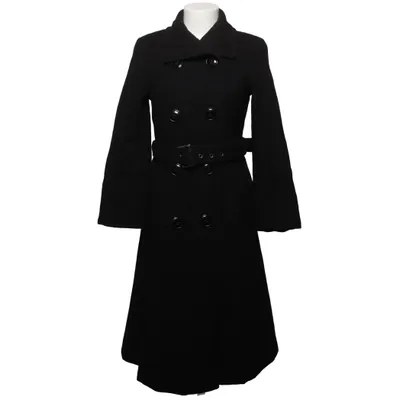Manteau (Noir) de Roser Cachemire, Laine