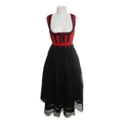 Dirndl (Rood, Zwart) van Trachtenmanufaktur Nylon, Polyester, Katoen