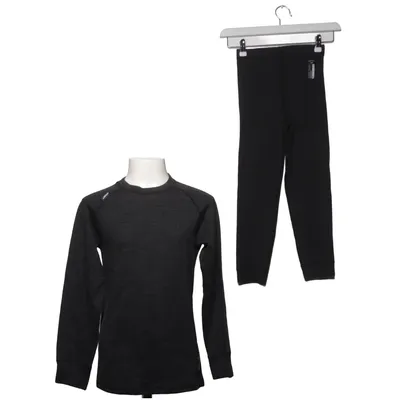 Vêtements thermique (Gris) de Merino Laine de mouton, Polyamide