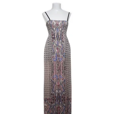 Maxi dress (Multicolored) from Elissa Elastane, Polyester