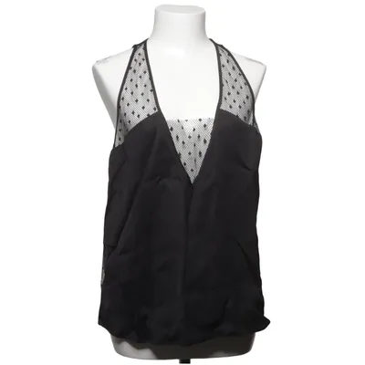Top (Sort) fra H&M Studio Polyamid, Viscose