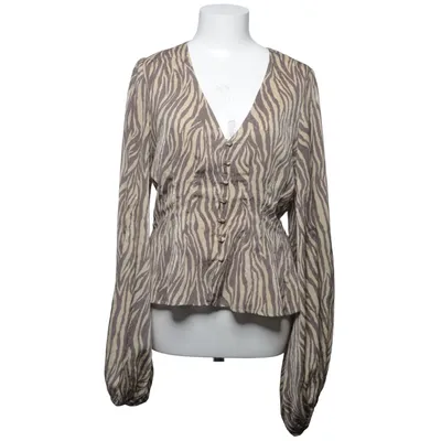 Blouse (Beige, Brown) from Adoore Polyester