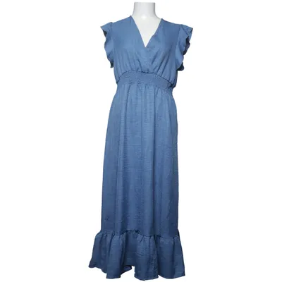 Maxi jurk (Blauw) Polyester