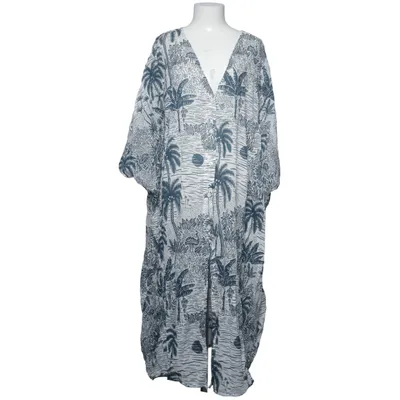 Kleid (Blau, Mehrfarbig) von Desmond & Dempsey x H&M Modal, Baumwolle