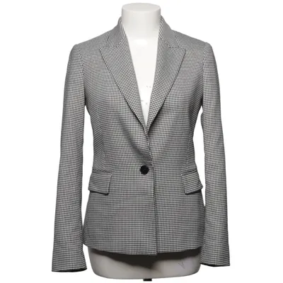 Kavaj (Svart, Vit) från Reiss Elastan, Polyester, Viskos, Ull