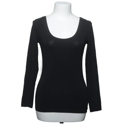 T-shirt à manches longues (Noir) de COS Coton, Élasthane