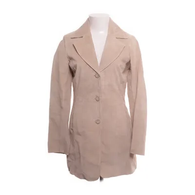Leather blazer (Beige) from Vero Moda Leather