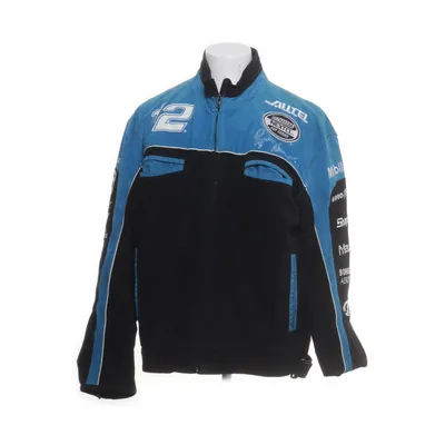 Motorcycle jacket (Black, Blue) from Wilsons Leather Leather, Polyester