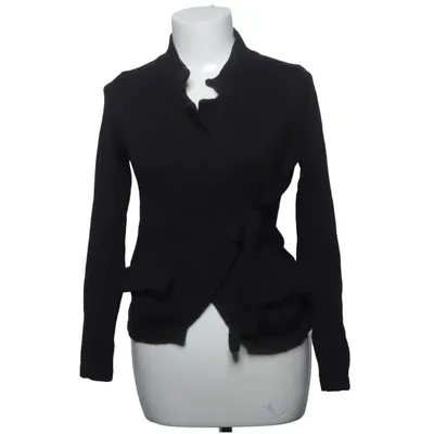 Cardigan cache-cœur (Noir) de Lely Wood Coton
