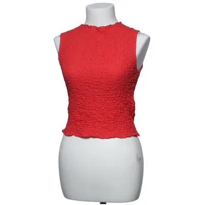 Topp (Röd) från Stradivarius Bomull, Elastan, Polyester