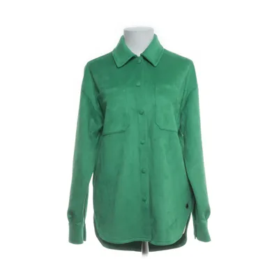 Overshirt (Green) from Gina Collection Elastane, Polyester