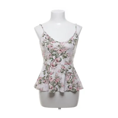 Peplumtopp (Vit, Flerfärgad) från Amisu