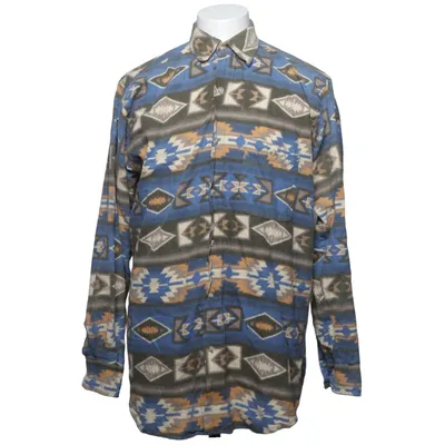 Shirt (Blue, Gray, Multicolored) from Happy Life Cotton