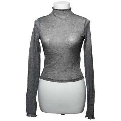 Top (Gray) from Chloé B x NA-KD Metallic fiber, Polyester, Viscose