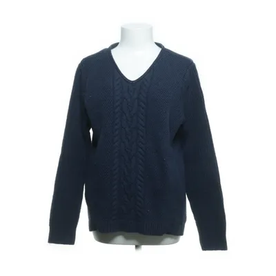 Tröja (Blå) från Lands' End Akryl, Bomull, Nylon