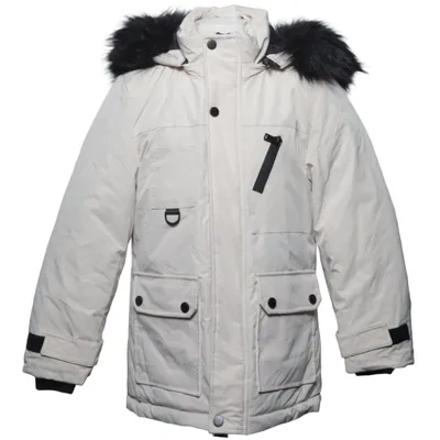 Parka (Beige) from Kids Star Acrylic, Polyester