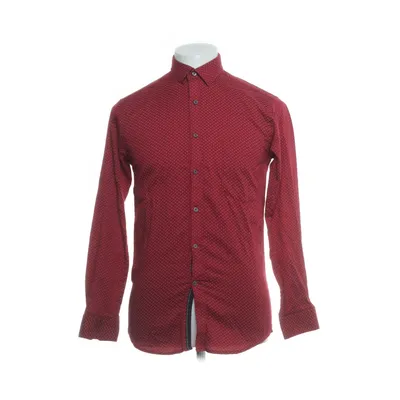 Skjorta (Röd, Vit) från Kent Bomull, Polyester