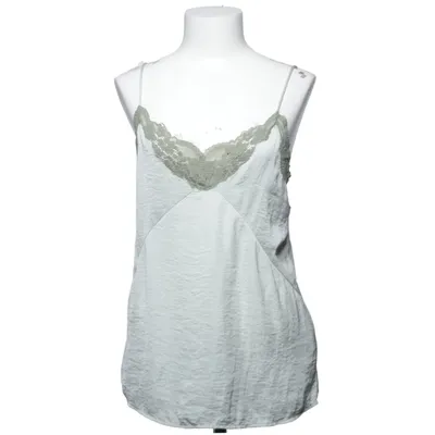 Tanktop (Groen) van Zara Elastaan, Polyamide