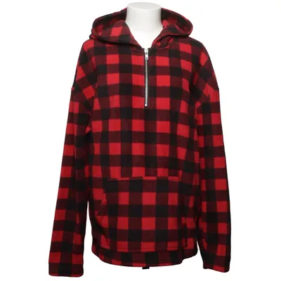 Huvtröja (Röd, Svart) från Urban Classics Polyester
