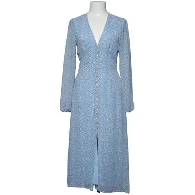 Kjole (Blå, Hvid) fra Adoore Polyester