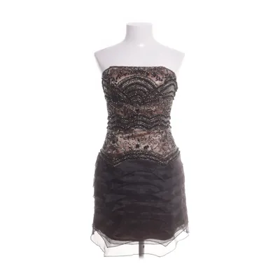 Cocktail dress (Beige, Multicolored) from Niente Polyester