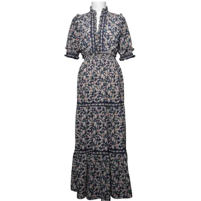 Långklänning (Blå, Flerfärgad) från Max Studio Elastan, Polyester
