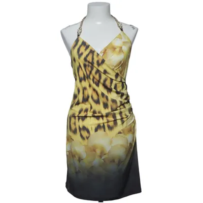 Robe de cocktail (Jaune, Noir, Multicolore) de Party 21 Élasthane, Polyester
