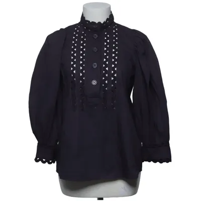 Blouse (Zwart) van Antik Batik Katoen