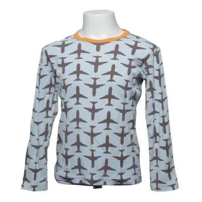 Lange mouwen shirt (Blauw, Bruin, Oranje) van Me&i Katoen