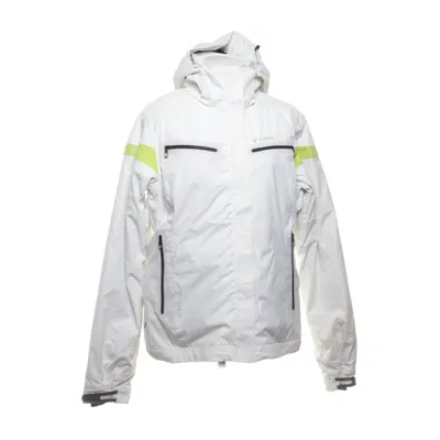 Ski jacket (White, Green) from Cross Polyamide, Polyester, Polyurethane