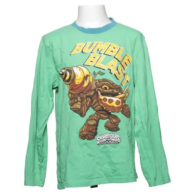 Långärmad t-shirt (Grön, Gul, Brun) från Skylanders Bomull