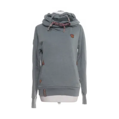 Capuchon sweater (Turquoise) van Naketano Katoen, Polyester